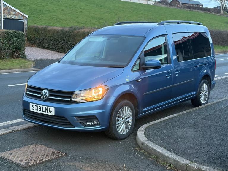 2019 Volkswagen Caddy Maxi Life 2.0 TDI 5dr DSG WHEELCHAIR ACCESSIBLE WAV MPV Diesel Automatic