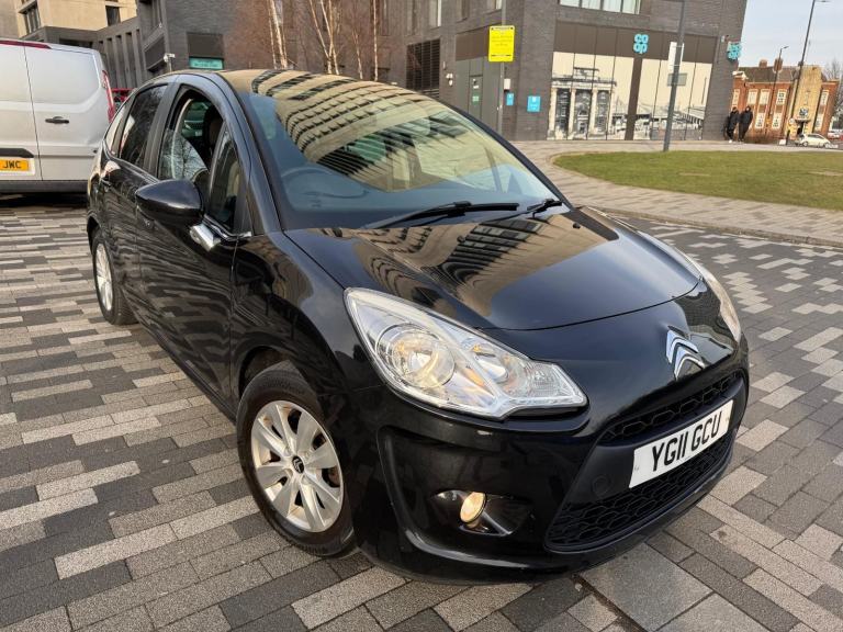2011 CITROEN C3 VTR 1.6 HDI DIESEL 5 SPEED MANUAL BLACK 5DR HATCHBACK