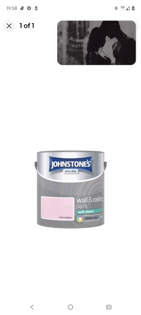 2 new pots of Cadillac pink sheen Paint by Johnson's 