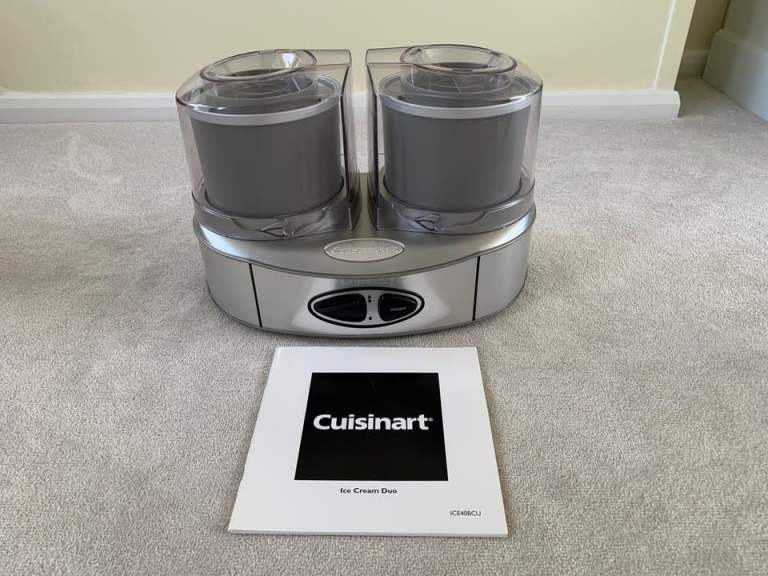 Cuisinart Ice Cream Duo - Ice Cream, Sorbet & Frozen Yoghurt maker