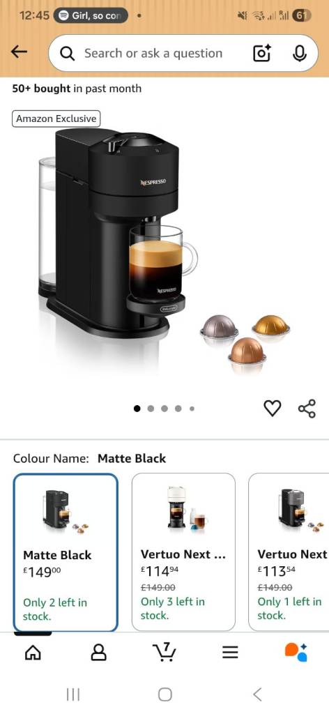 Nespresso Vertuo Next