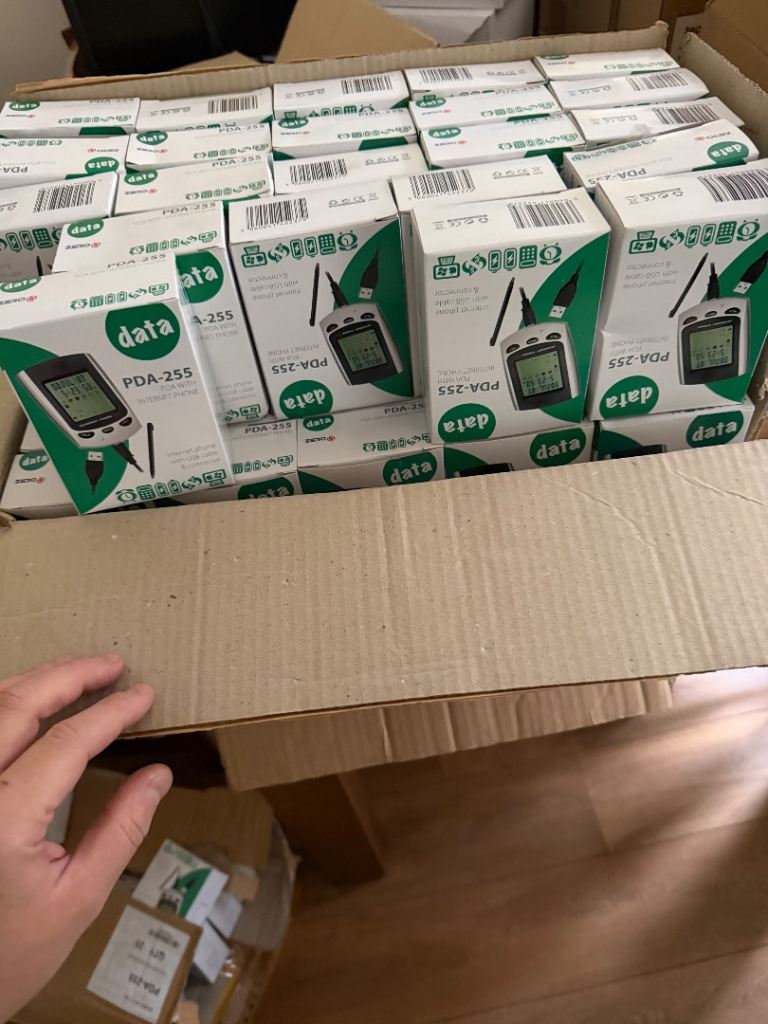 Large Quantity of Zero PDA-255 Internet Phone Data Handhelds - Brand New
