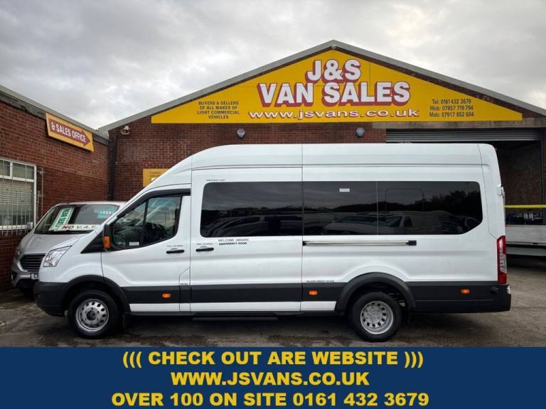 2018 18 FORD TRANSIT 2.2 TDCI 460 HDT TREND MINIBUS 5DR DIESEL MANUAL L4 H3 (17 