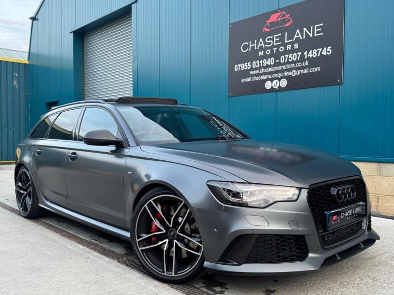 2014 Audi RS6 4.0T FSI V8 Bi-Turbo RS6 Quattro 5dr Tip Auto ESTATE PETROL Automatic