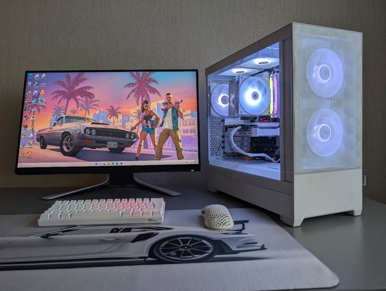 Fractal Design White Edition Gaming Build  |  Ryzen 5 5500 | MSI RTX 3050 8GB OC | 1TB Gen4 | White