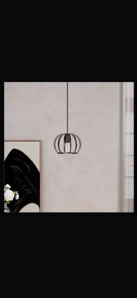 New Black Metal Ceiling Pendant Light Shade
