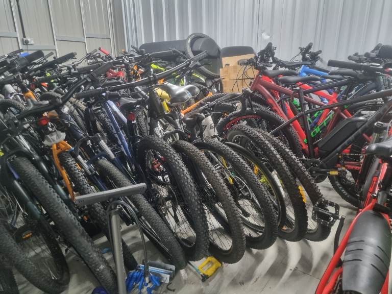 Over 100 bikes available new, like new and good condition from £150-£750 part exchange possible too 