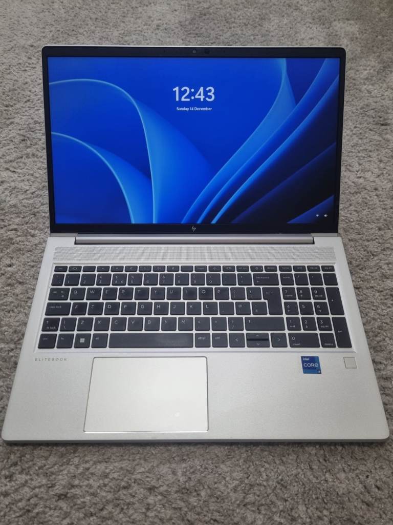 i7 12th gen 15.6 inch HP Elitebook 650 G9 Laptop - JUNE 2026 warranty - Can deliver