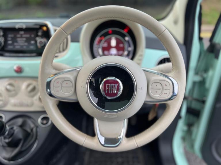 2016 Fiat 500 1.2 Lounge Euro 6 (s/s) 3dr HATCHBACK Petrol Manual
