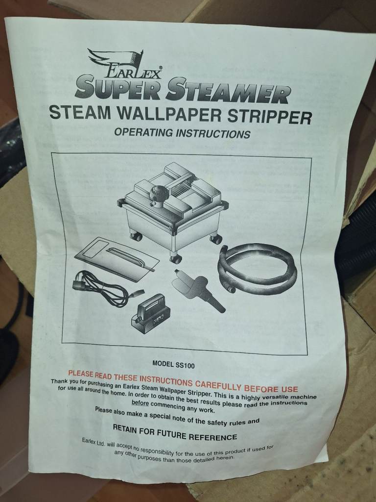 Steam Wallpaper Stripper 