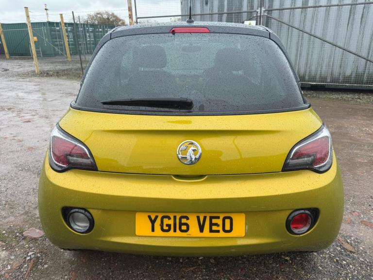 2016 Vauxhall ADAM 1.2i Energised 3dr HATCHBACK PETROL Manual