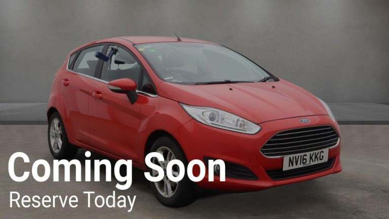  Ford Fiesta 1.0T EcoBoost Zetec Euro 6 (s/s) 5dr Petrol Manual