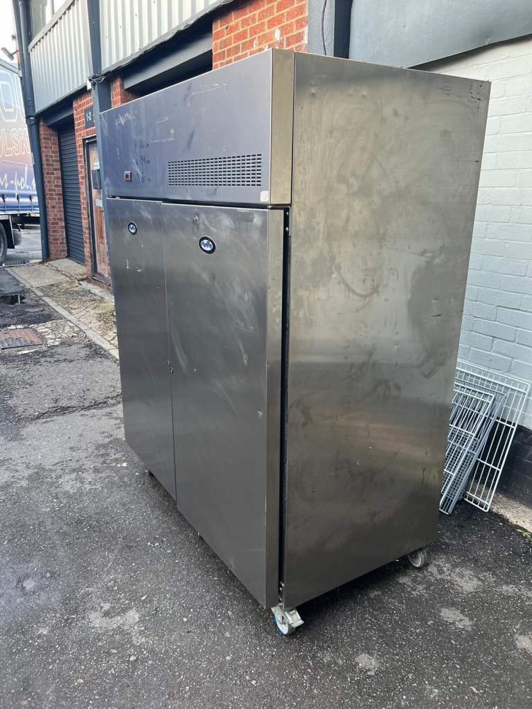 Commercial double door fridge foster fully serviced cafe shop restaurant takeaway chiller 