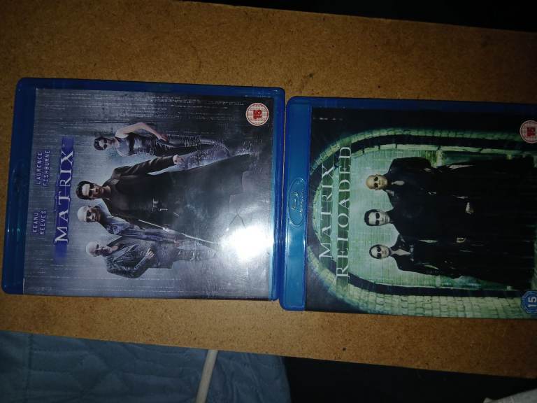 matrix and matrix unloaded  blu ray 