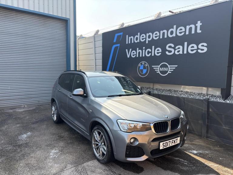 2017 BMW X3 2.0 20d M Sport SUV 5dr Diesel Auto xDrive Euro 6 (s/s) (190 ps) SUV Diesel Automatic