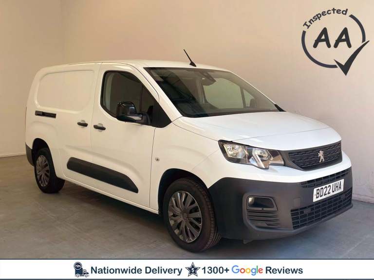 2022 Peugeot Partner Partner 1.5 BlueHDi 850 Professional Premium Long Crew Van LWB Euro 6 6dr PA...