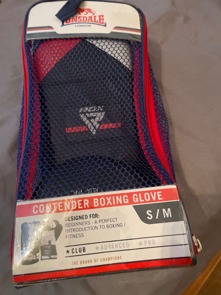 Lonsdale Contender Boxing Gloves S/M – Brand New