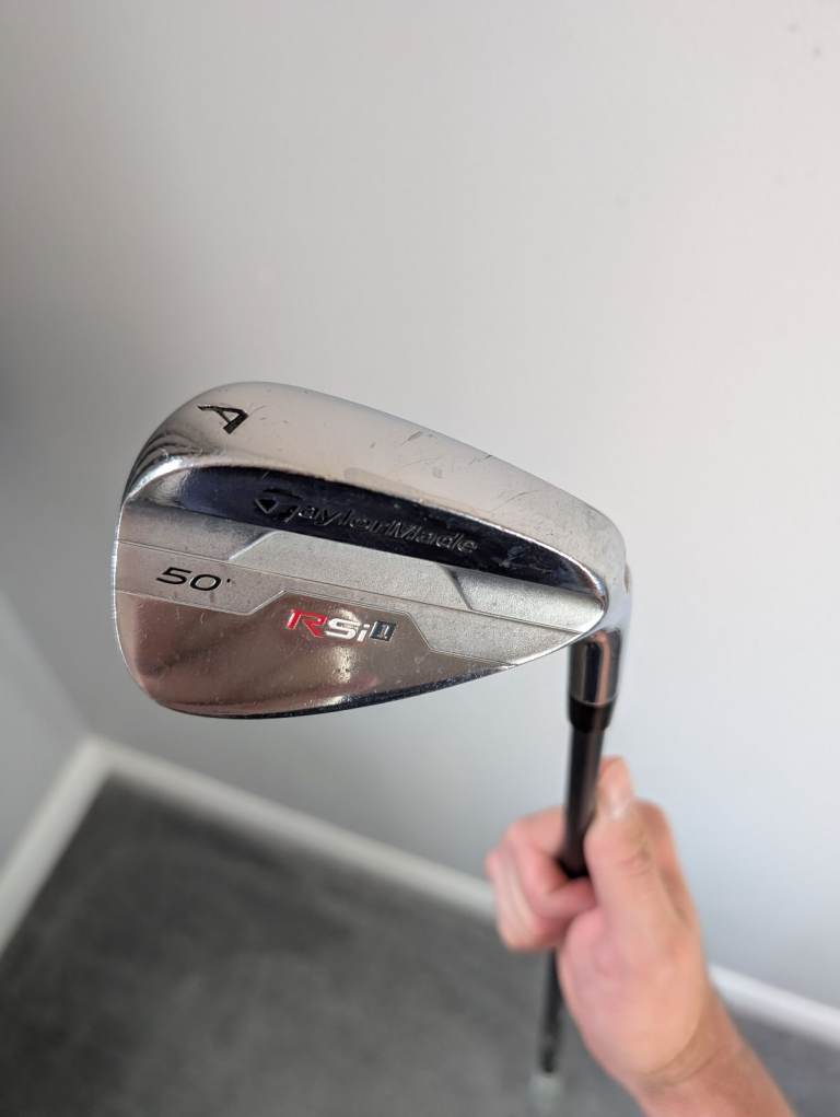 TaylorMade Rsi1 50° Approach / Gap Wedge Senior Graphite Shaft Accra 60 CPX