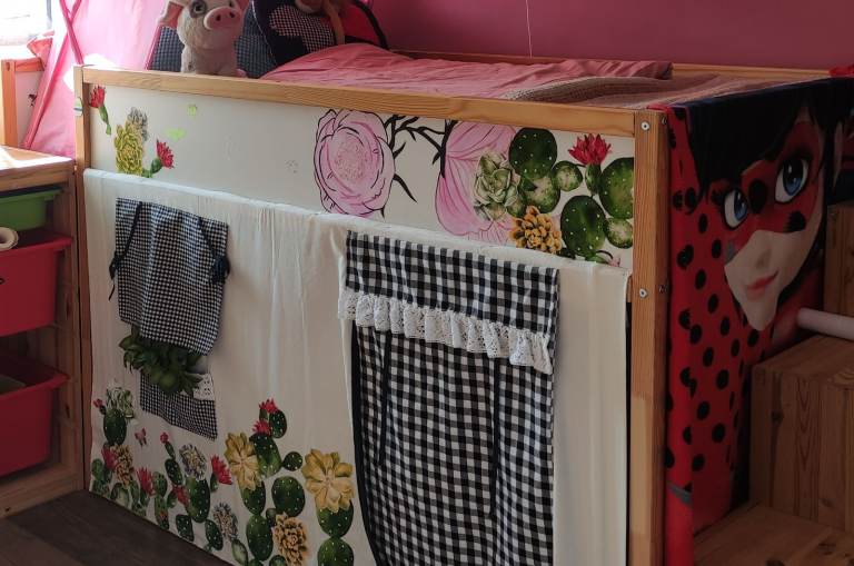 IKEA children’s mid-sleeper bed
