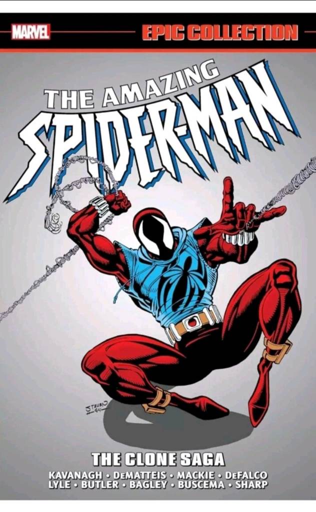 The Amazing Spider-Man The Clone Saga Epic Marvel Graphic Novel MCU 