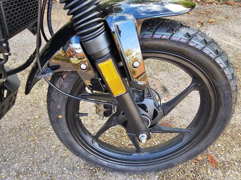 AJS BILSTON 125  2025 Petrol Manual in Red