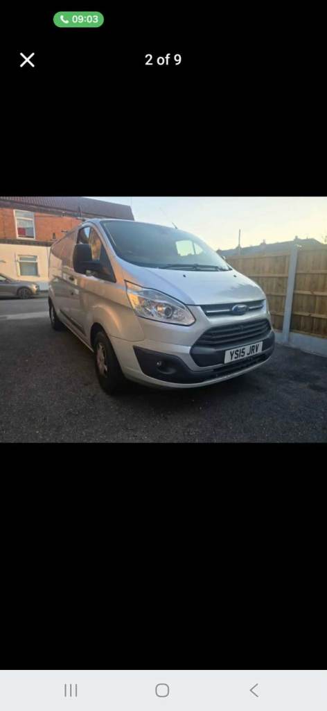 Ford, TRANSIT CUSTOM, Panel Van, 2015, Manual, 2198 (cc)
