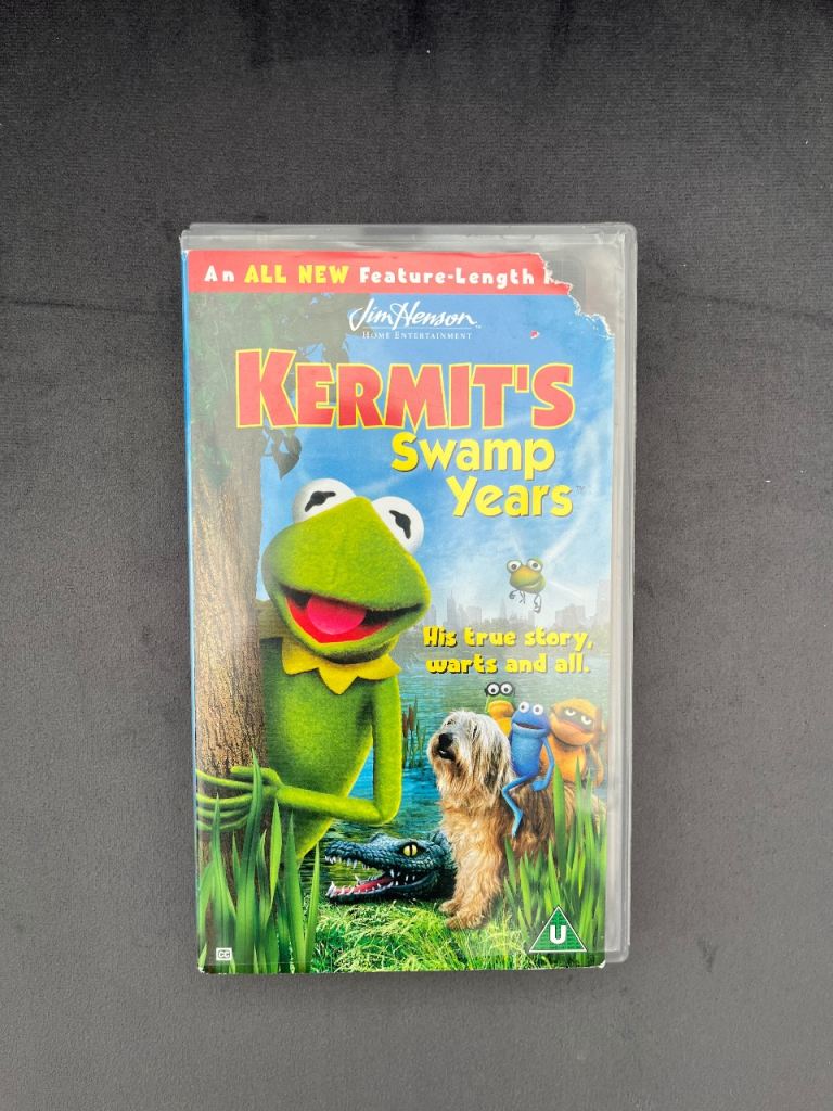 Kermit’s Swamp Years VHS Tape 