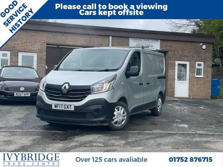 2017 17 RENAULT TRAFIC 1.6 DCI ENERGY 27 BUSINESS PANEL VAN 5DR DIESEL MANUAL SW