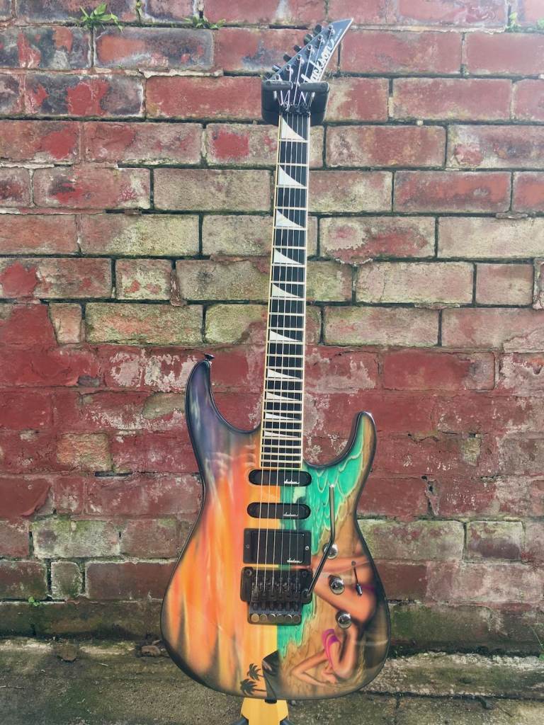 USA Jackson SL1 Soloist Bikini Beach, Custom Shop, (1993) Very Rare, 1 of a kind