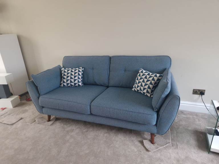FREE DFS 3 seater Teal French connection (urmston)