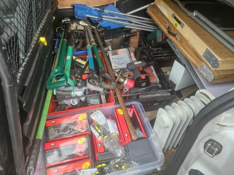 Various Power & Hand Tools, Gardening Equipment – Good Condition