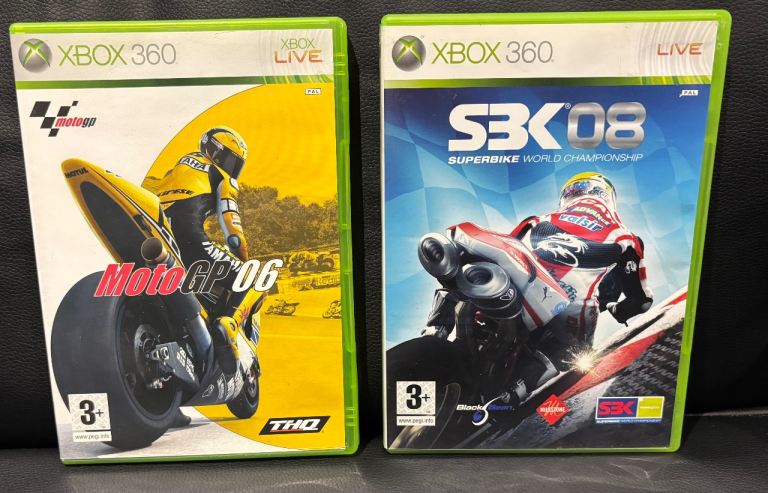 Xbox 360 - Motorbike Games.  moto GP.   Superbike 