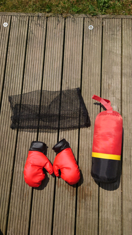 image for Child's boxing gloves/bag