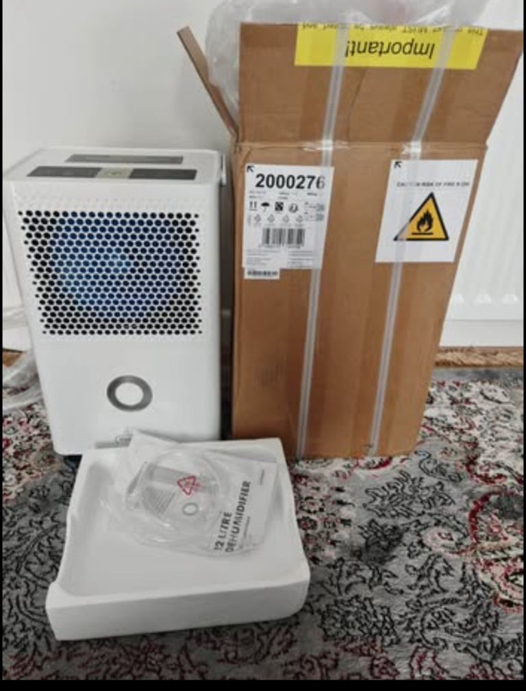 Brand new Dehumidifier 12L with laundry mode