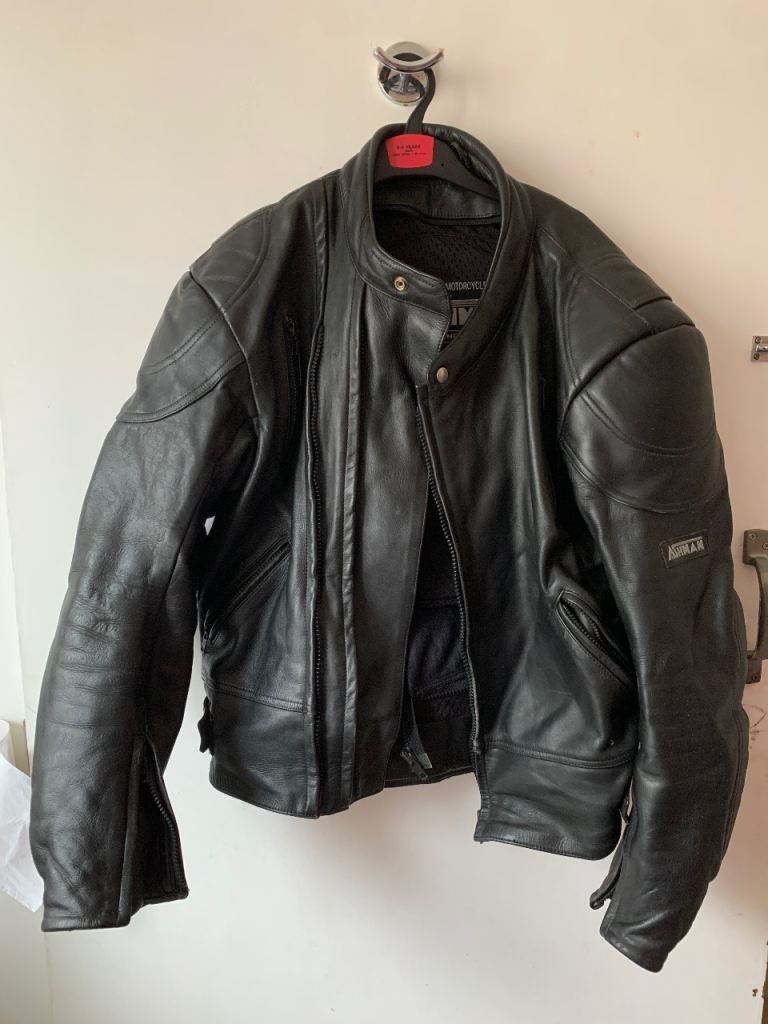 Ashman motorcycle leather jacket