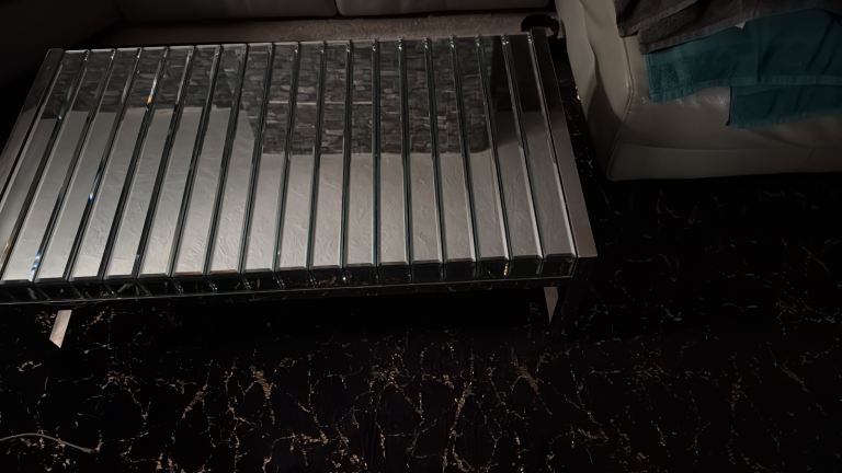 Mirrored coffee table 