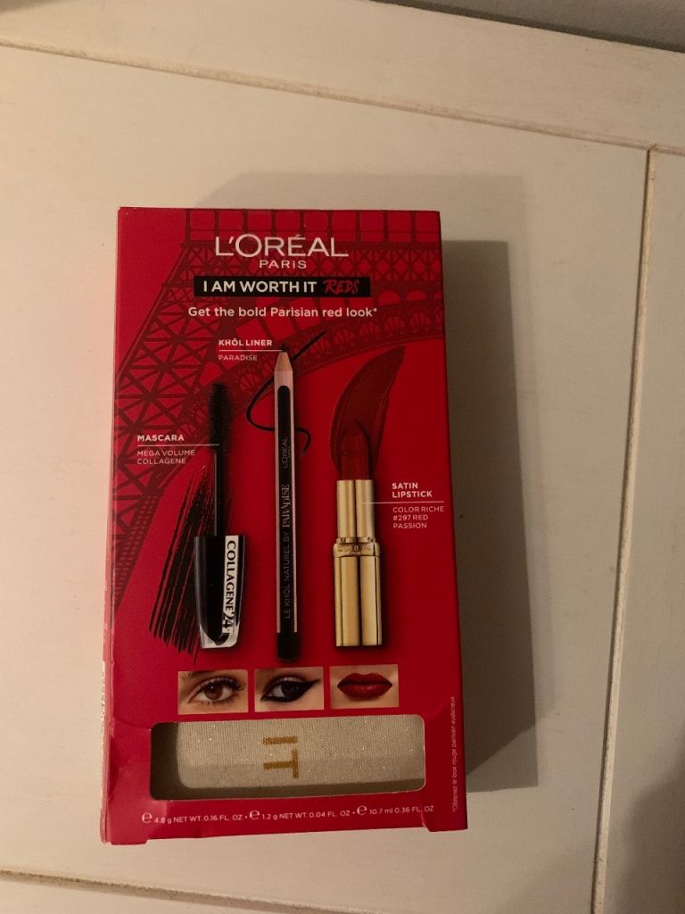 L'Oreal Paris 'I Am Worth It' Make-up Gift Set – New
