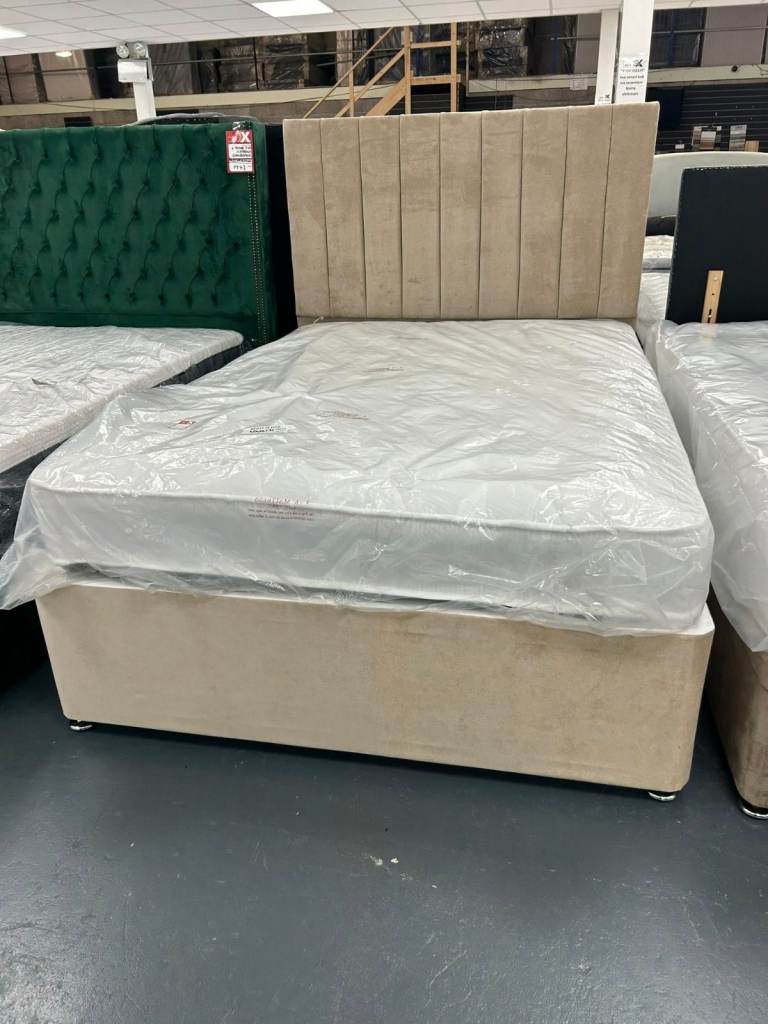 💸 4FT6 Double Bed + Foam Mattress & Storage Draws Optional🛏️ Amazing Deal – Book Now