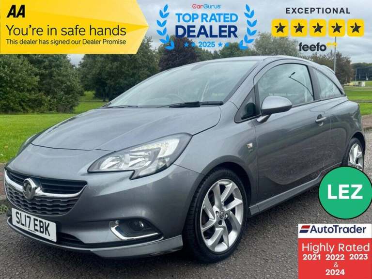 2017 Vauxhall Corsa 1.4i ecoFLEX SRi VX Line Hatchback 3dr Petrol Manual Euro 6 (75 ps) Hatchback...