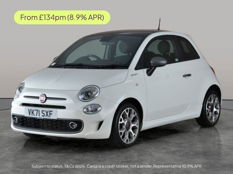 2022 Fiat 500 1.0 MHEV Sport Hatchback 3dr Petrol Manual Euro 6 (s/s) (70 bhp) - DIGITAL  Hatchba...