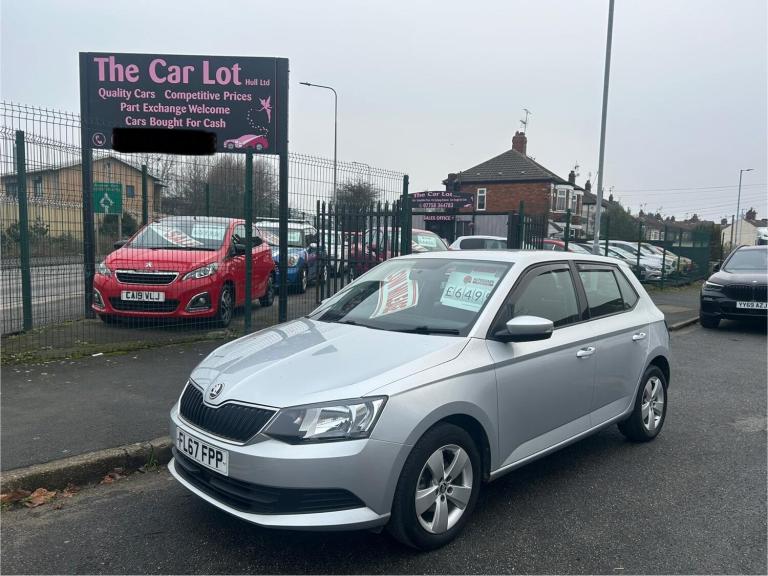 2017 Skoda Fabia 1.0 MPI SE 5dr HATCHBACK Petrol Manual