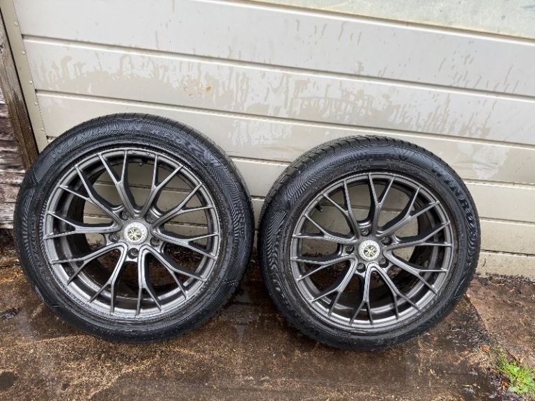 17 inch Wolfrace Alloy wheels 5x114.3