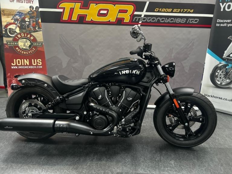 Indian INDIAN SCOUT BOBBER 60 2026 MATT BLACK 1000cc £10995