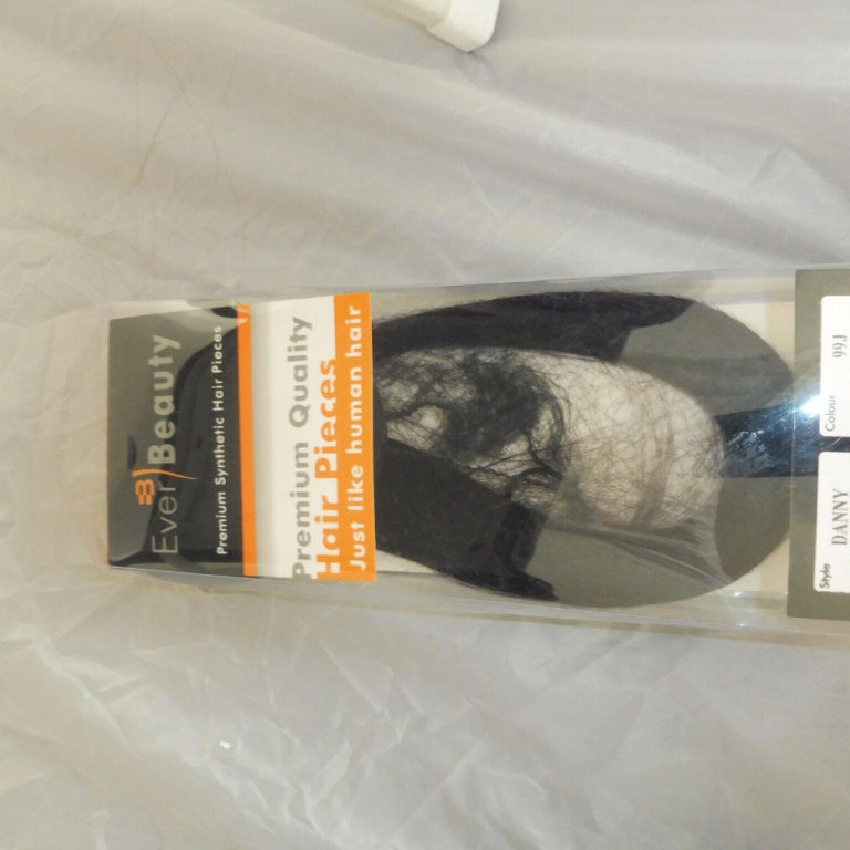 Mahogany/Dark Brown Hair Piece - Synthetic -  Straight Long Length BNIB