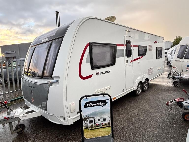ELDDIS AVANTE 840 6 berth , FIXED DOUBLE BED !