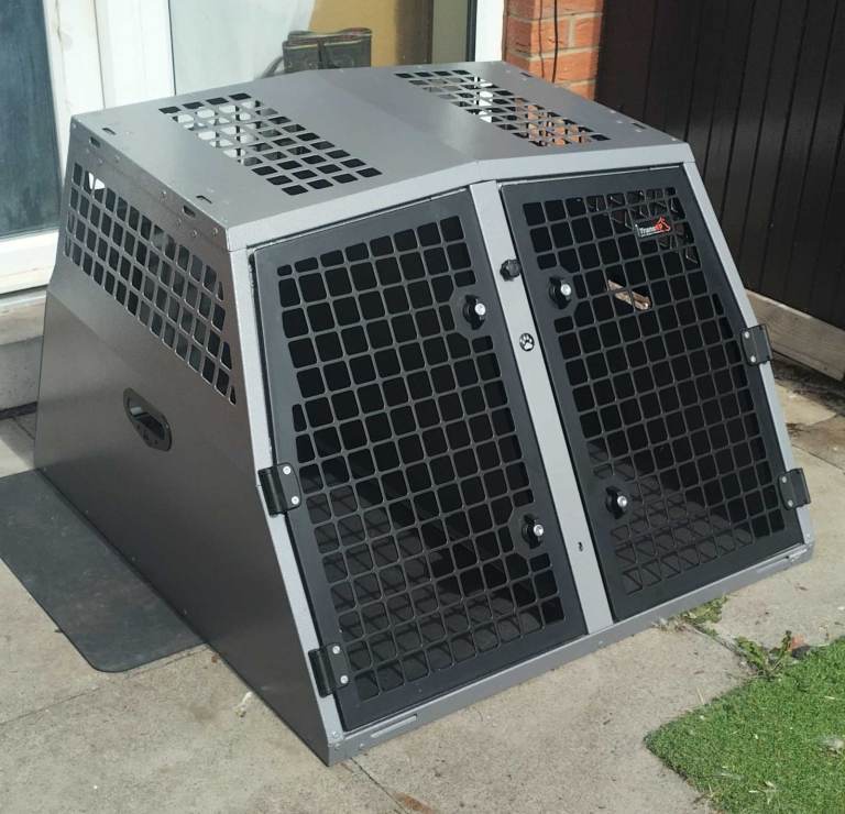 Trans K9 ( C51 ) Transport double dog cage ( Lockable & Crash tested ) TransK9