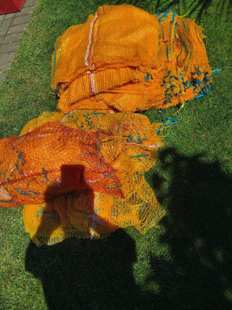 Mesh Produce Bags for Storage or Gardening – Various Sizes