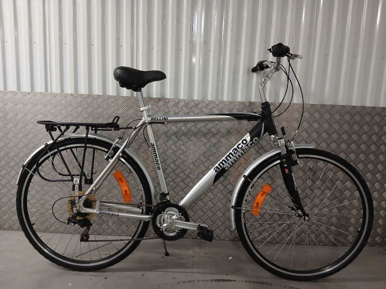 men's ammaco hybrid bike 