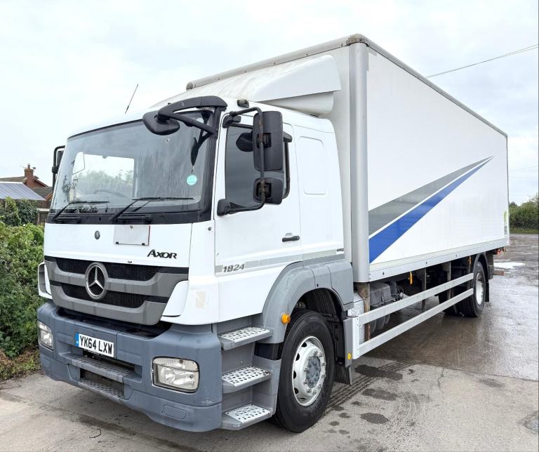 2014 MERCEDS AXOR 1824 GRP BOX VAN CANTILEVER TAIL-LIFT SPRINGS MANUAL 18T EURO6