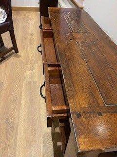 Teak Consul Table